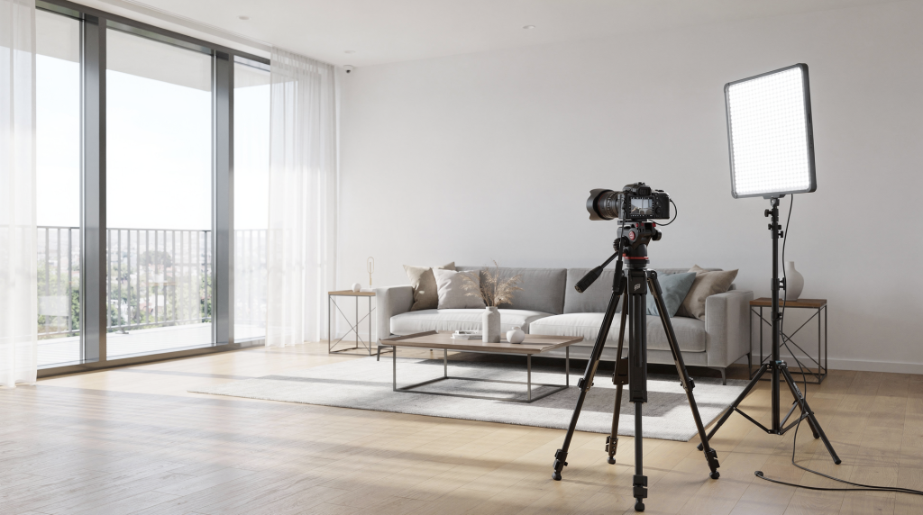 Real Estate Video Lighting: A Practical Guide