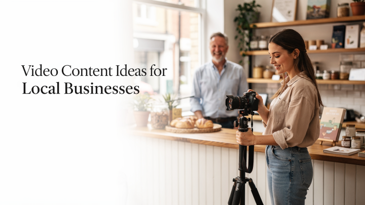 Video Content Ideas for Local Businesses